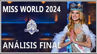 Miss World 2024  Análisis Final [upl. by Esta]