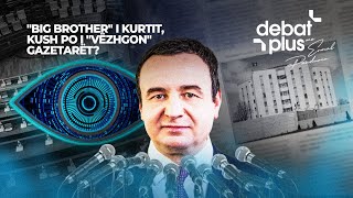 quotBIG BROTHERquot I KURTIT KUSH PO I quotVËZHGONquot GAZETARËT  Debat Plus me Ermal Pandurin [upl. by Eemaj]