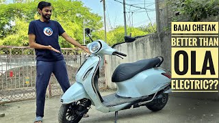 Bajaj Chetak 2903 review electric scooter  Worth buying in 2024 [upl. by Ainahpets]