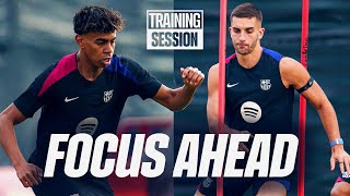 FOCUS SHIFTS TO NEXT OBJECTIVE  FC Barcelona Training 🔵🔴 [upl. by Merc276]