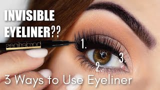 Invisible Eyeliner How To Apply EyelinerWaterline Tightlining Lashline  TheMakeupChair [upl. by Furlani825]