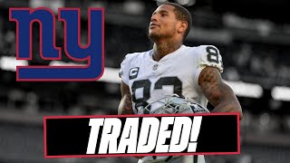 2023 NFL Breaking News Darren Waller TRADED to the New York Giants  Fantasy Football Advice [upl. by Otero]