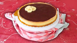 Recette de la Tarte au chocolat banane [upl. by Aicssej]