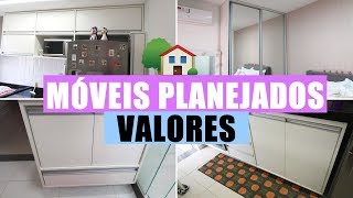 MÓVEIS PLANEJADOS DA CASA NOVA  TOUR PELOS MÓVEIS  QUANTO CUSTA MÓVEIS PLANEJADOS [upl. by Yllim127]