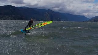 GORGE WINDFOILING 2023 GREG GLAZIER foiling on SLINGSHOT and GOYA WINDSURFING gear [upl. by Idyh]