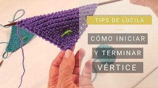 Chal triangular cómo iniciar y terminar en vértice 👌 Tips de Lucila [upl. by Ilrak722]