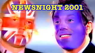 Newsnight UK Election Clip 2001  Tony Blair vs William Hague [upl. by Parent]