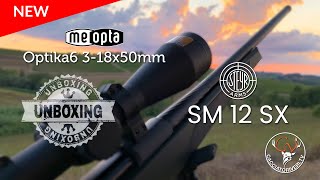 Unboxing Steyr SM12 SX  Meopta Optika6 318x50mm [upl. by Charline]