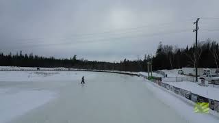 Bonnechere Cup 2023 Pre Race Drone Track Footage [upl. by Gnouv]