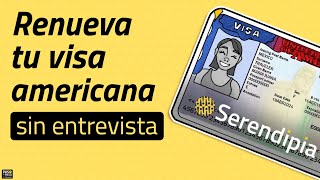 ¿Cómo renovar la visa americana SIN ENTREVISTA Tutorial paso a paso [upl. by Uehttam752]