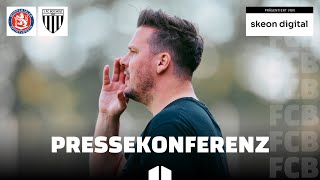 PreMatch Pressekonferenz Wuppertaler SV A [upl. by Kurtzig609]