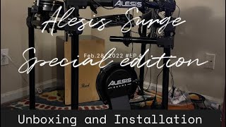 Alesis Surge  Special Edition  Unboxing and Installation [upl. by Arlena]