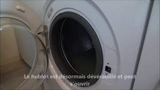 Comment je déverrouille le hublot bloqué de ma machine à laver Beko Non officiel [upl. by Sheffie746]