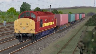 Hmmsim 2 Intermodal Brookfield Yard  Ludgate Hill [upl. by Aicile]