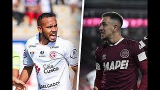 Lanús le Ganó a deportivo Garcilaso fase de Grupos Sudamericana 2024 [upl. by Yblehs880]