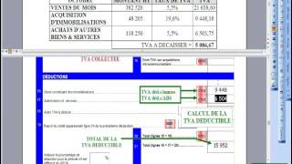 062 Déclaration de TVA [upl. by Bartlet]