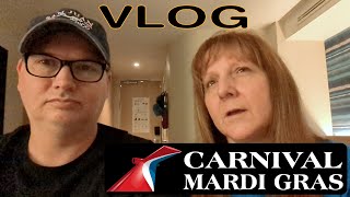 Cruise Update From Our Carnival Mardi Gras Stateroom [upl. by Telfer312]