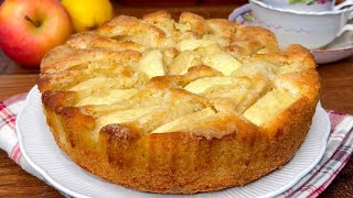 Gâteau aux Pommes Italien  Facile Moelleux Crémeux et Irrésistible [upl. by Annaitsirk773]