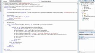 Parte 2 Integración de ASPNET con Sybase 15 mediante Web Services [upl. by Nosae727]