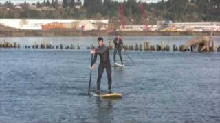 Stand Up Paddle Board Fishing Portland Oregon [upl. by Roddy]