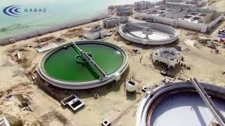 WABAG Waste Water Treatment Plant AMAS BahrainJan2018 [upl. by Topper]