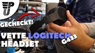 Logitech G433 koptelefoon gecheckt  Op de Redactie [upl. by Ecirtaeb326]