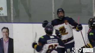 PJHL  New Hamburg Firebirds vs Hespeler Shamrocks [upl. by Howey229]