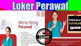 Loker Perawat terbaru ‼️ [upl. by Aicilra]