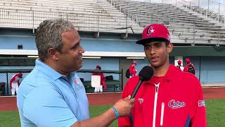 Cuba asegura su presencia en semifinales en la Copa del Caribe de Bahamas 🇨🇺⚾️🇧🇸 [upl. by Eedak]