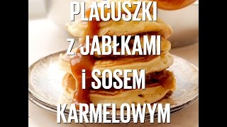 Placuszki jogurtowe z jabłkami i sosem karmelowym [upl. by Novar132]