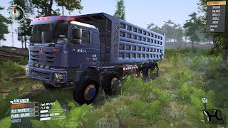 spintires mudrunner gameplay [upl. by Vinni]