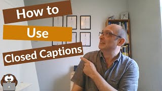 How to use Closed Captions in Windows 10 Ease of Access [upl. by Adnilreh]