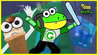 Roblox Ice Breaker Around Candy Land and Ice Cream World Lets Play with Gus the Gummy Gator [upl. by Bradshaw]