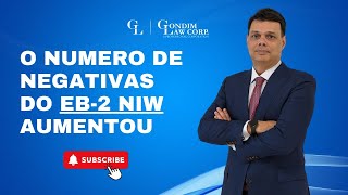 O Número de Negativas de EB2 NIW Aumentou [upl. by Stafani874]