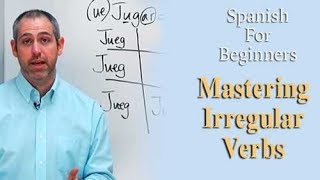 Mastering Irregular Verbs  Spanish For Beginners Ep7 [upl. by Sidonie]