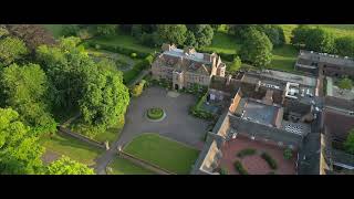 Horwood House exterior views of this luxury 4 star wedding venue in Buckinghamshire [upl. by Ijat]