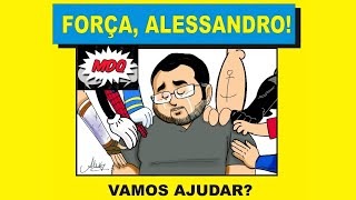 AJUDE O ALESSANDRO MINISTÉRIO DOS QUADRINHOS ministeriodosquadrinhos [upl. by Katuscha645]