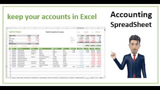 How to keep your Accounts using a Spreadsheet in 2023 [upl. by Llenart]