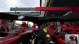 F1 22 Manual Pitstop in VR [upl. by Eioj]