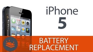 How To Replace the Battery in an iPhone 5 [upl. by Acino920]