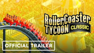 RollerCoaster Tycoon Classic  Official Nintendo Switch Release Date Trailer [upl. by Ostraw80]