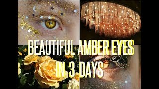 Beautiful Rare Magnetic Amber Eyes  Subliminal Affirmations [upl. by Rosen629]