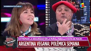 Argentina vegana polémica semana [upl. by Sivartal488]