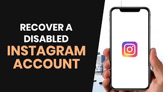 How to EASILY Recover A Disabled Instagram Account FULL GUIDE [upl. by Ahsitra]