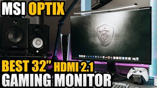 MSI Optix MPG321URQD Review  Your PS5 Will Thank You [upl. by Platas]