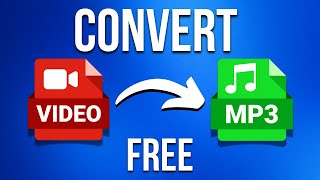 How To Convert Video To MP3 FREE amp EASY [upl. by Merola]