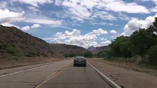 The Drive Into Zion National Park Utah 17 amp 9 Drivelapse [upl. by Notgnilra]