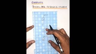 conversion benzoic acid to benzyl chlorideChem focus point conversion [upl. by Nalepka937]