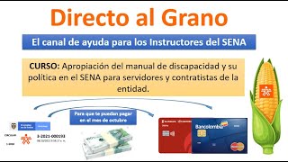 Contratistas SENA lo que debes hacer para que te puedan pagar en octubre y continúes trabajando [upl. by Terese]