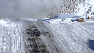 THE MOST DANGEROUS LANDING IN THE WORLD COURCHEVEL ALTIPORT [upl. by Stanzel]